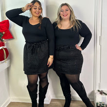 Charger l'image dans la galerie, Top basique avec doublure poitrine intégrée noir
