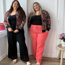 Charger l'image dans la galerie, Pantalon en gaz de coton corail
