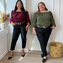 Charger l'image dans la galerie, Pantalon magique stretch noir - précommande expédition jeudi 17 septembre
