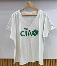 Charger l&#39;image dans la galerie, T-shirt CIAO vert
