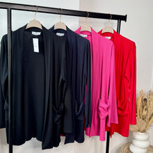 Charger l'image dans la galerie, Blazer fluide à poches rouge
