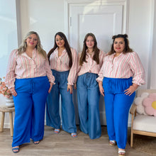 Charger l'image dans la galerie, Pantalon fluide bleu roi
