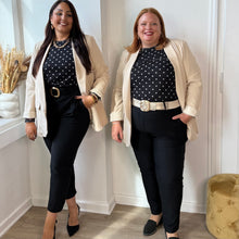 Charger l'image dans la galerie, Veste blazer beige clair
