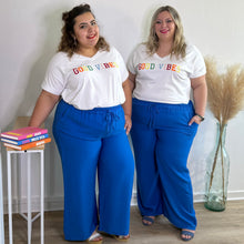 Charger l'image dans la galerie, Pantalon fluide bleu roi
