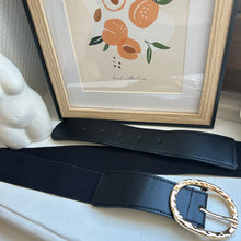 Charger l&#39;image dans la galerie, Ceinture élastique à boucle ronde dorée
