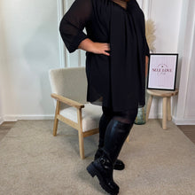 Charger l&#39;image dans la galerie, Bottes SERENA noir XL - RÉASSORT PRÉVU
