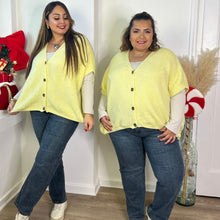 Charger l'image dans la galerie, Gilet sans manches jaune clair
