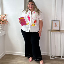 Charger l'image dans la galerie, Chemise blanche pink paradise
