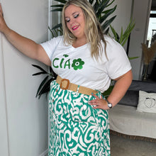 Charger l&#39;image dans la galerie, T-shirt CIAO vert
