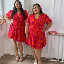 Charger l'image dans la galerie, ⁠Robe courte corail passion
