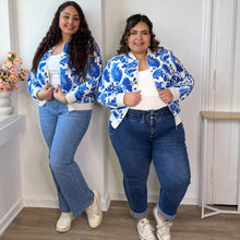 Charger l'image dans la galerie, Veste bomber bleu Riviera
