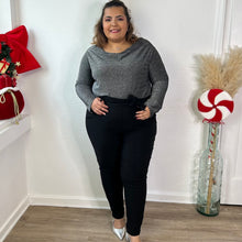 Charger l'image dans la galerie, Top paillettes argenté
