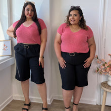 Charger l'image dans la galerie, Top glamour rose brillant
